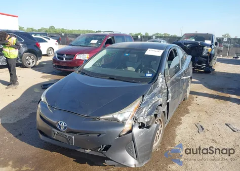 2016 Toyota Prius Three из США, поврежденный, VIN JTDKARFU6G3009928